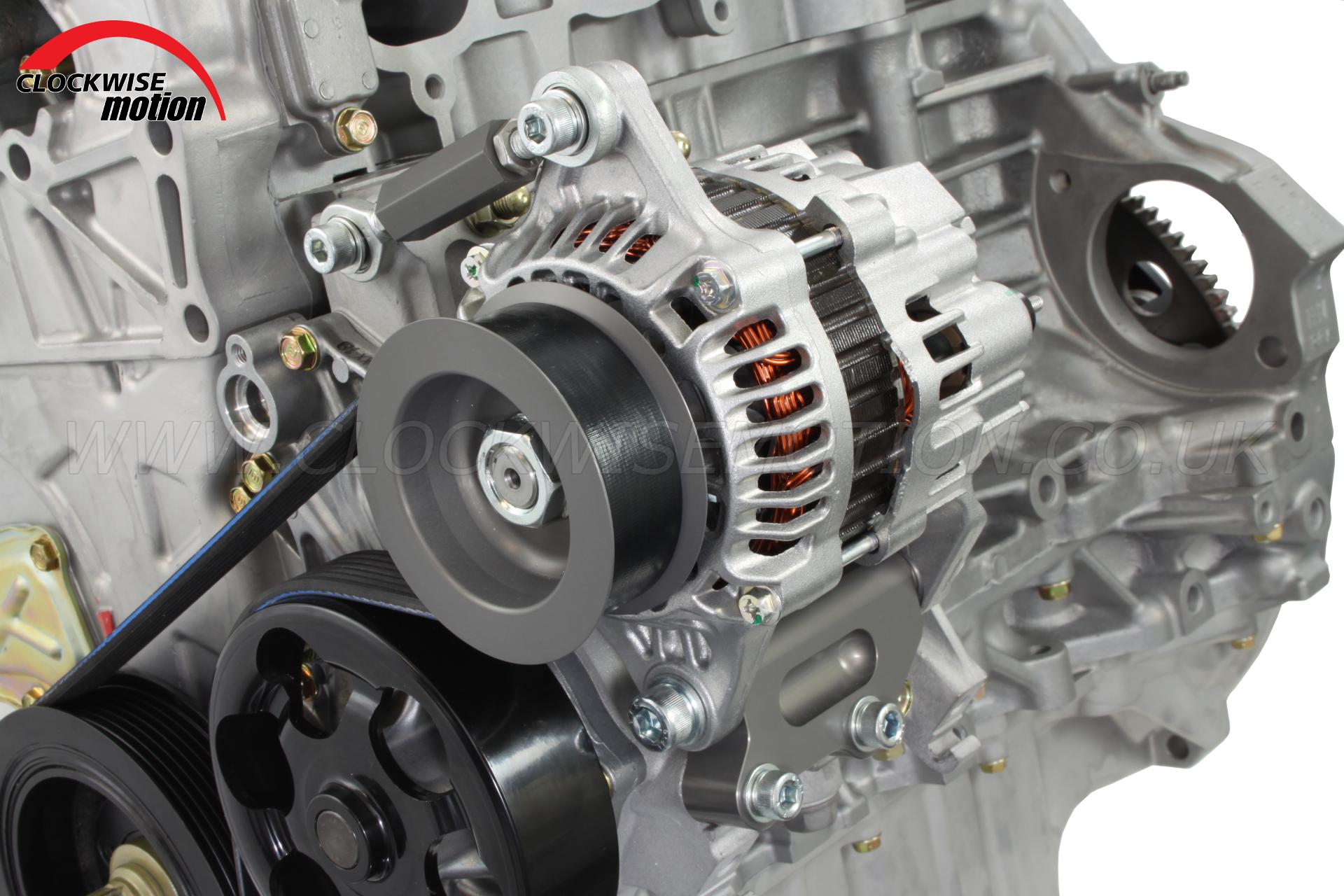 K20 K24 Lightweight Alternator Kit Clockwise Motion